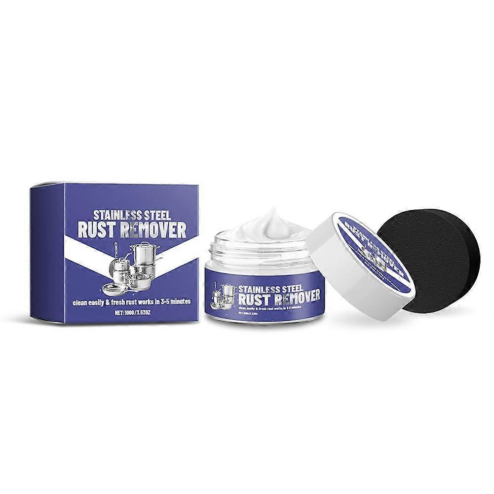 Stainless Steel Rust Remover 100g Fast Acting Cleaner for Kitchen Surfaces