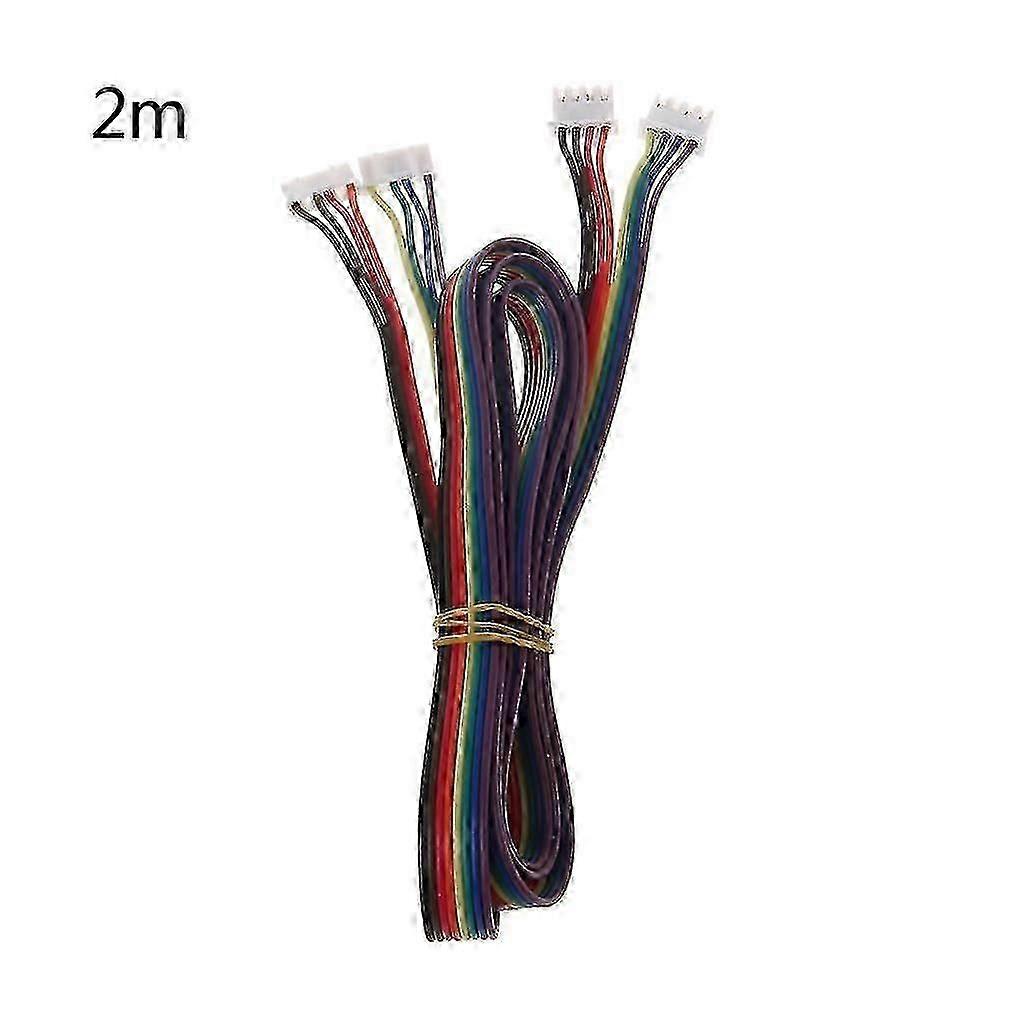 2 Pcs Stepper Motor Cables For Nema 17 3d Printers Cnc Machines Accessories
