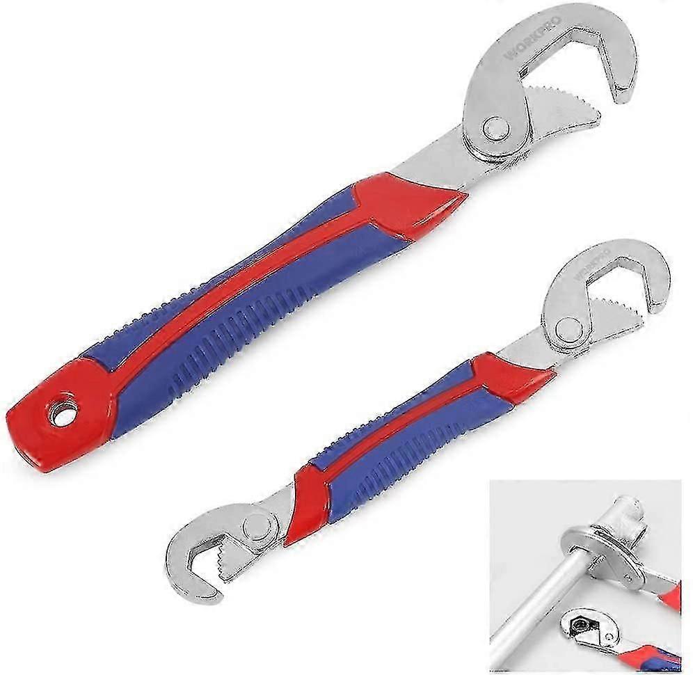 For Adjustable Multifunction Nut Wrench Set - 2 Piece Universal Wrench, Hand Tool for Nuts and Bolts, Versatile Set