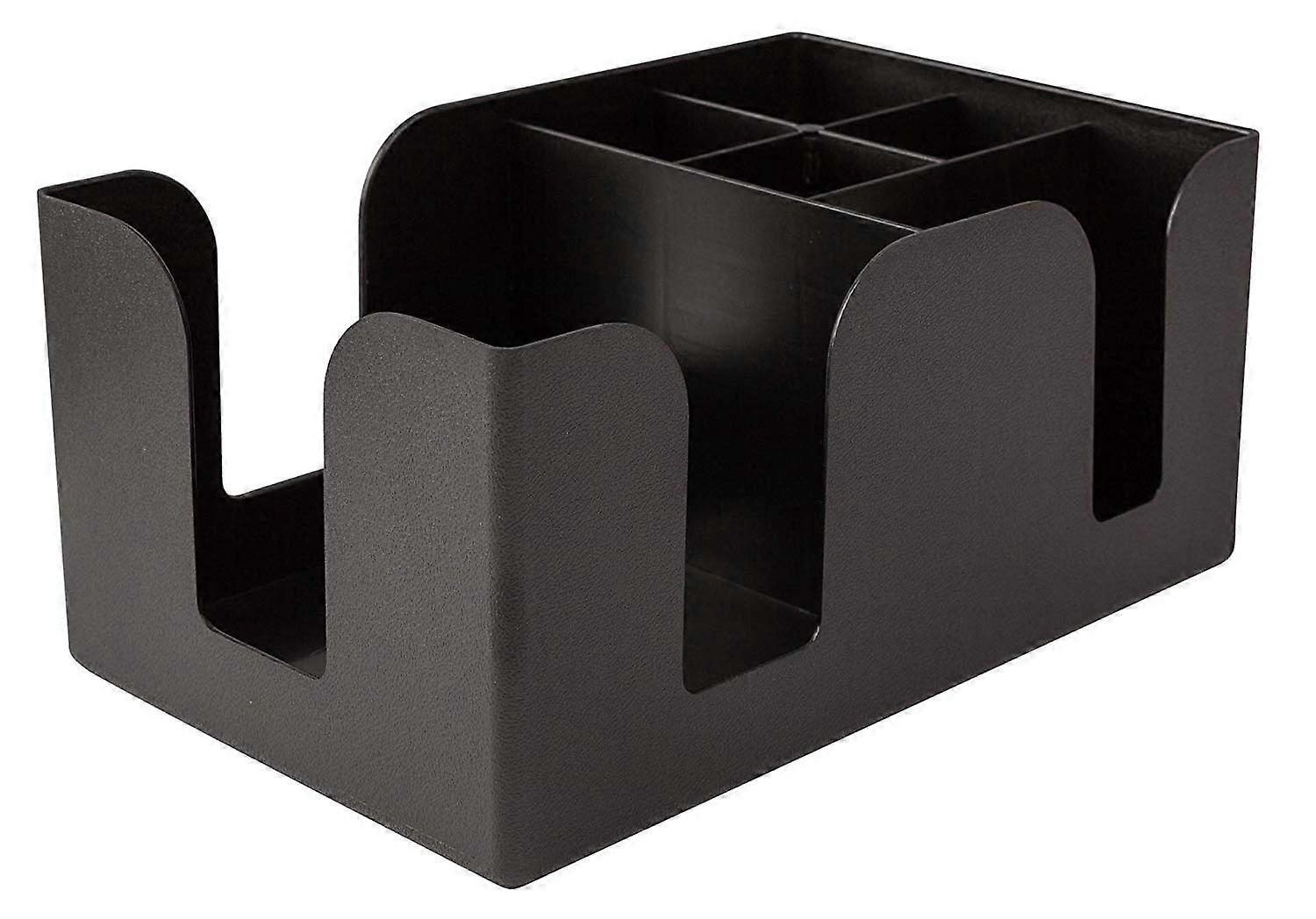 Bar Caddy Organizer for Cocktail Garnishes and Stirrers with Durable Polystyrene Body