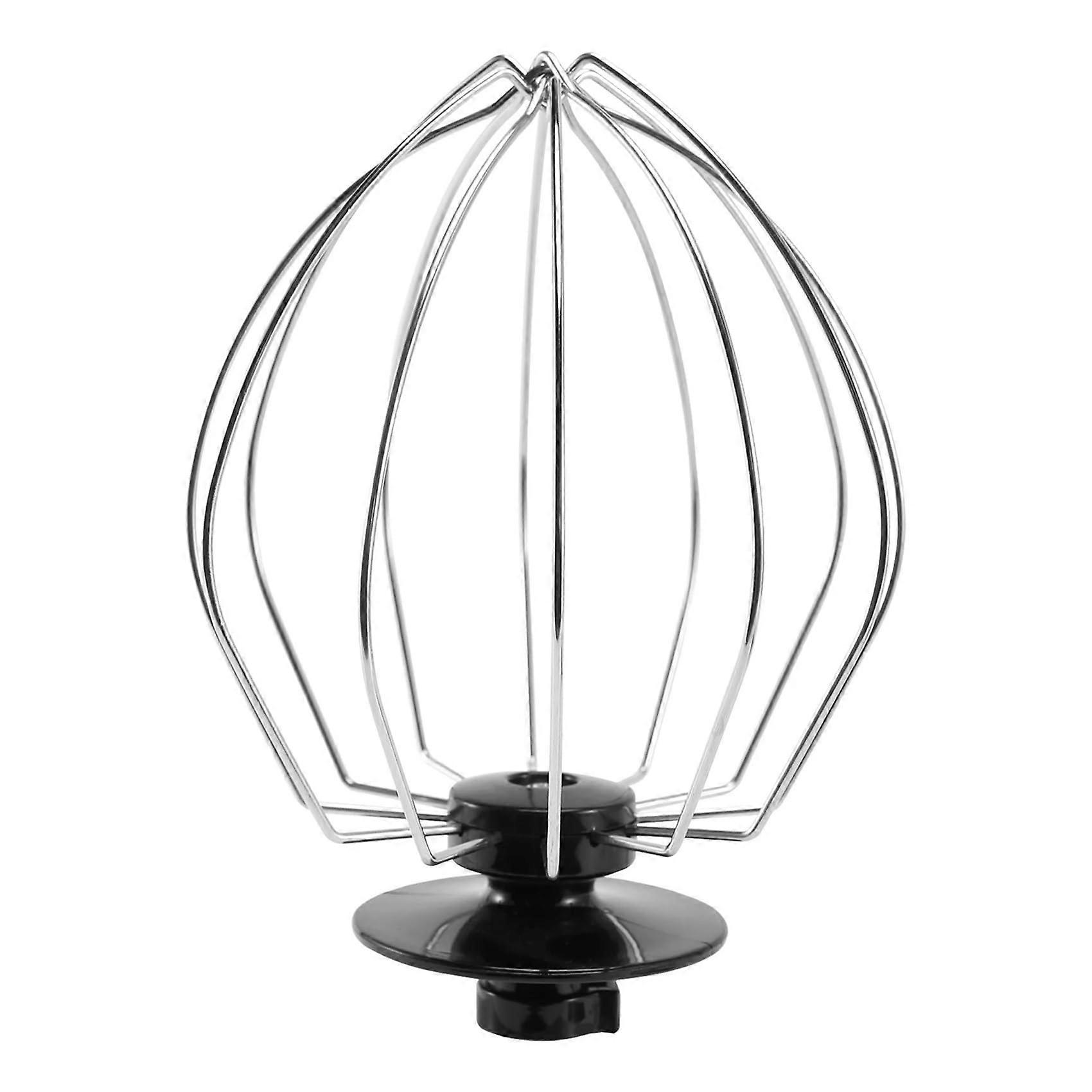 Stainless Steel Balloon Whisk Mixer Attachment for Egg Cream and Cake Batter Mixing Tool