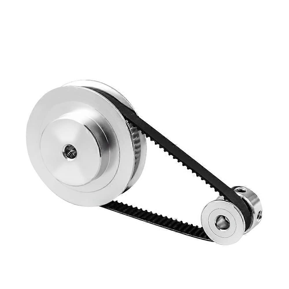 GT2 Timing Belt Pulley Set 60T 8mm & 20T 5mm 3:1 Ratio for 3D Printer DIY Projects 280mm