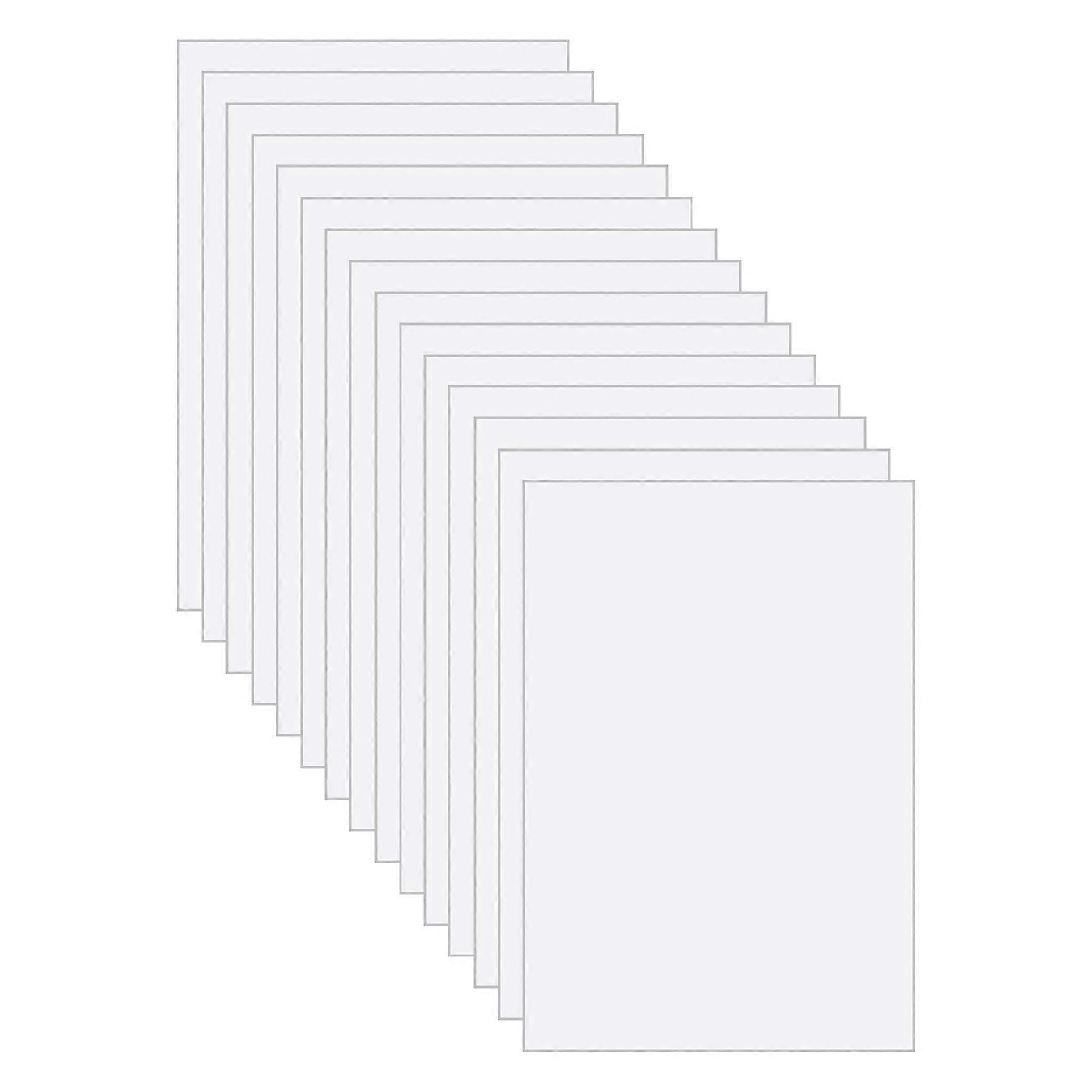 Printable Decal Paper, 15 Pieces Clear Printable Waterslide,for Ink Jet Printer High Definition Pattern Printing