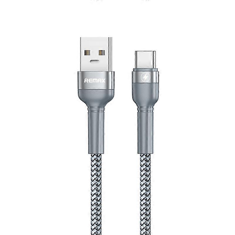 REMAX RC-170 Jany Series 1m 5A USB to USB-C / Type-C Aluminum Alloy Braid Fast Charging Data Cable