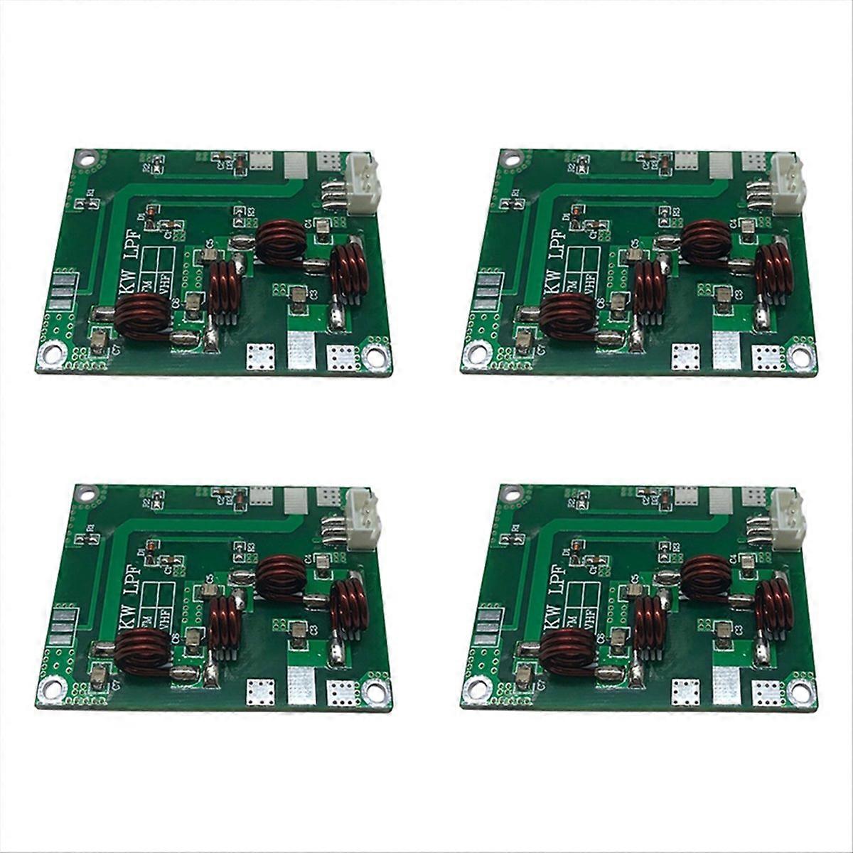 4X 0-1Kw 88-108Mhz Low Pass Filter Coupling LFP for FM Transmitter