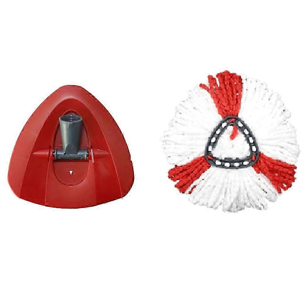 Mop Replacement Accessories for Vileda O-Cedar Swivel Triangular Mop Microfiber Cleaning Mop Cloth Mop Head