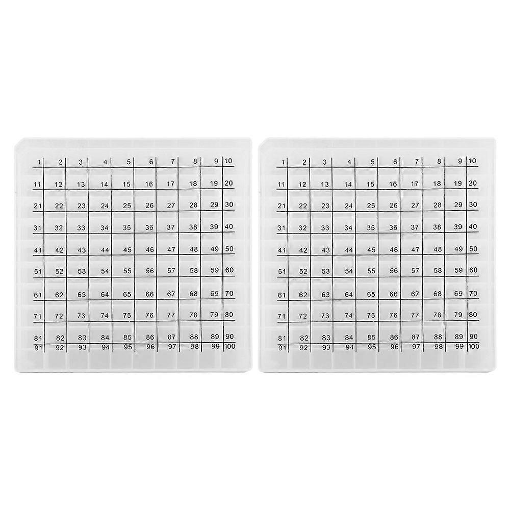 Laboratory Cold Storage Freezer Box with Lid for Samples 2Pcs