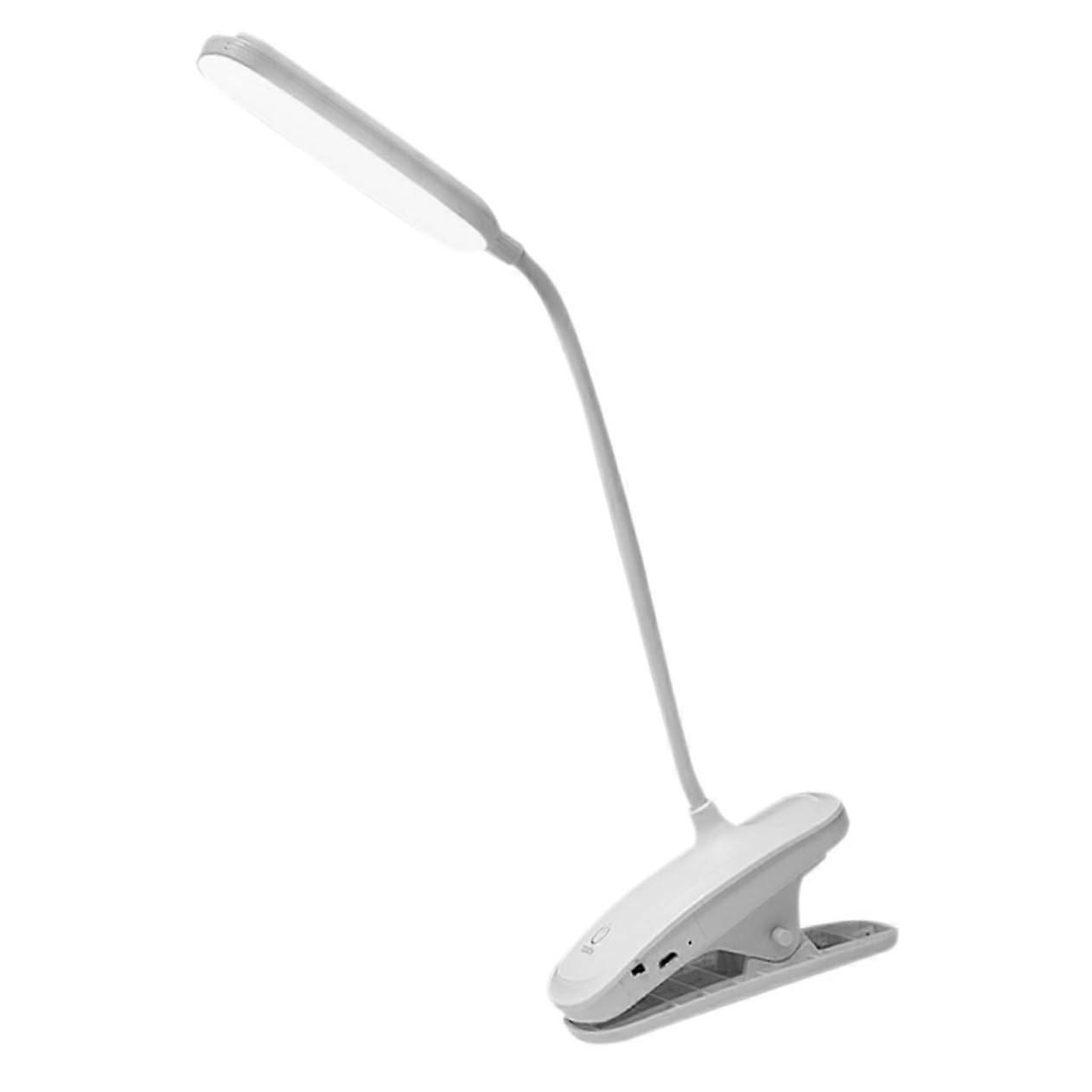 LED Desk Lamp with Touch Control, Adjustable Brightness, Rechargeable Battery for Reading and Study
