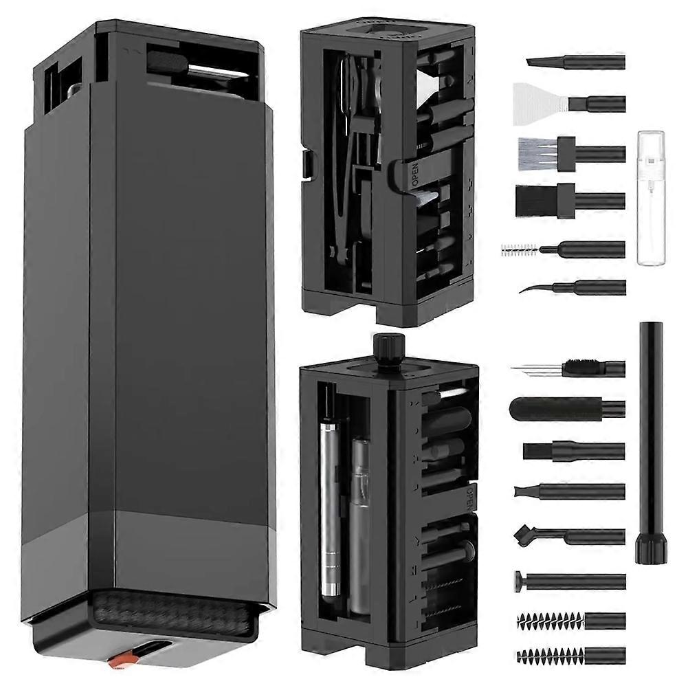 32-in-1 Multi-Functional Deep Cleaning for IPhone Ports, AirPods, Keyboard, and Keycap Removal -Precision Tools