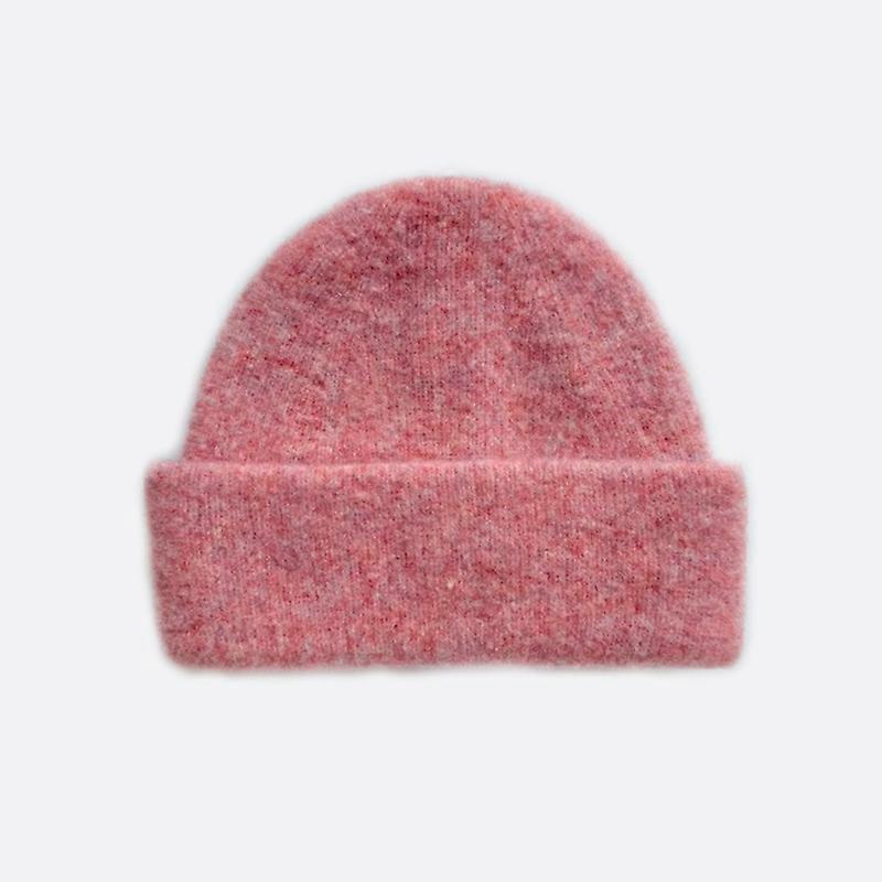 30% Wool Blend Beanie - Double Layer Thick Knit, Seamless & Extra Warm Winter Hat