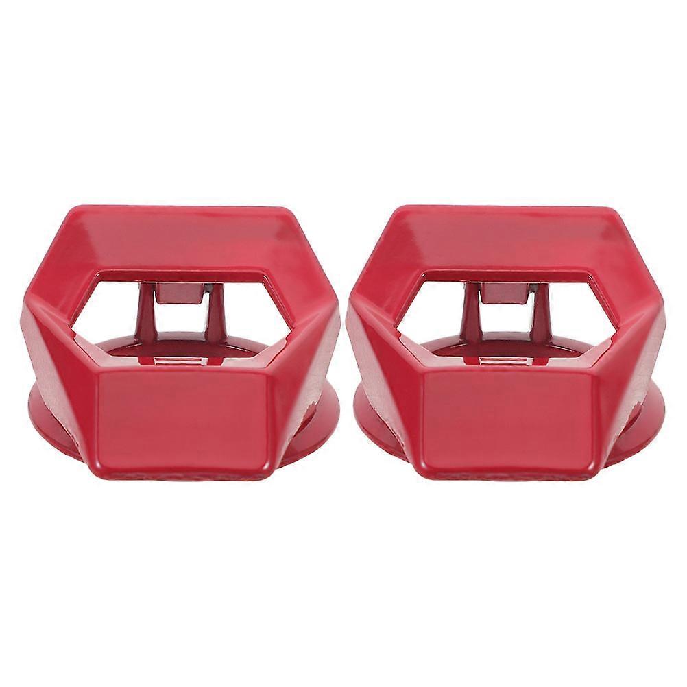Car Engine Start Button Covers Car Accessories for 4Pcs Stylish Red Set