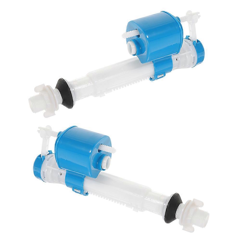 Toilet Inlet Valve for Flush Control 2Pcs ABS Multi Color Accessory
