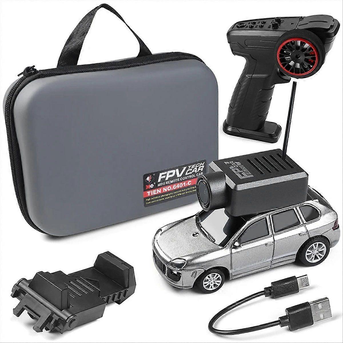 6401 FPV RC Cars 1:64 avec caméra FPV 720P WiFi APP Control 2.4G Télécommande FPV VTX Mini Racing