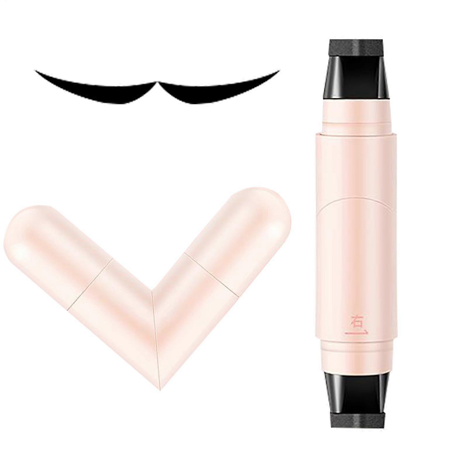 Waterproof Eyeliner Stamp Pen with Liquid Eyeliner, SmudgeProof QuickDry Precision Winged Black