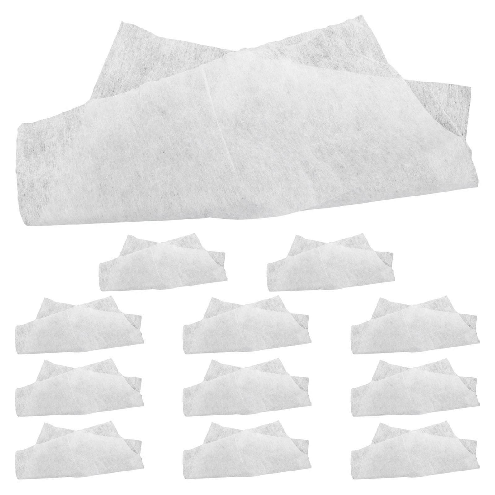 Disposable Range Hood Oil Absorbing Paper Filter for 12Pcs White Sheets