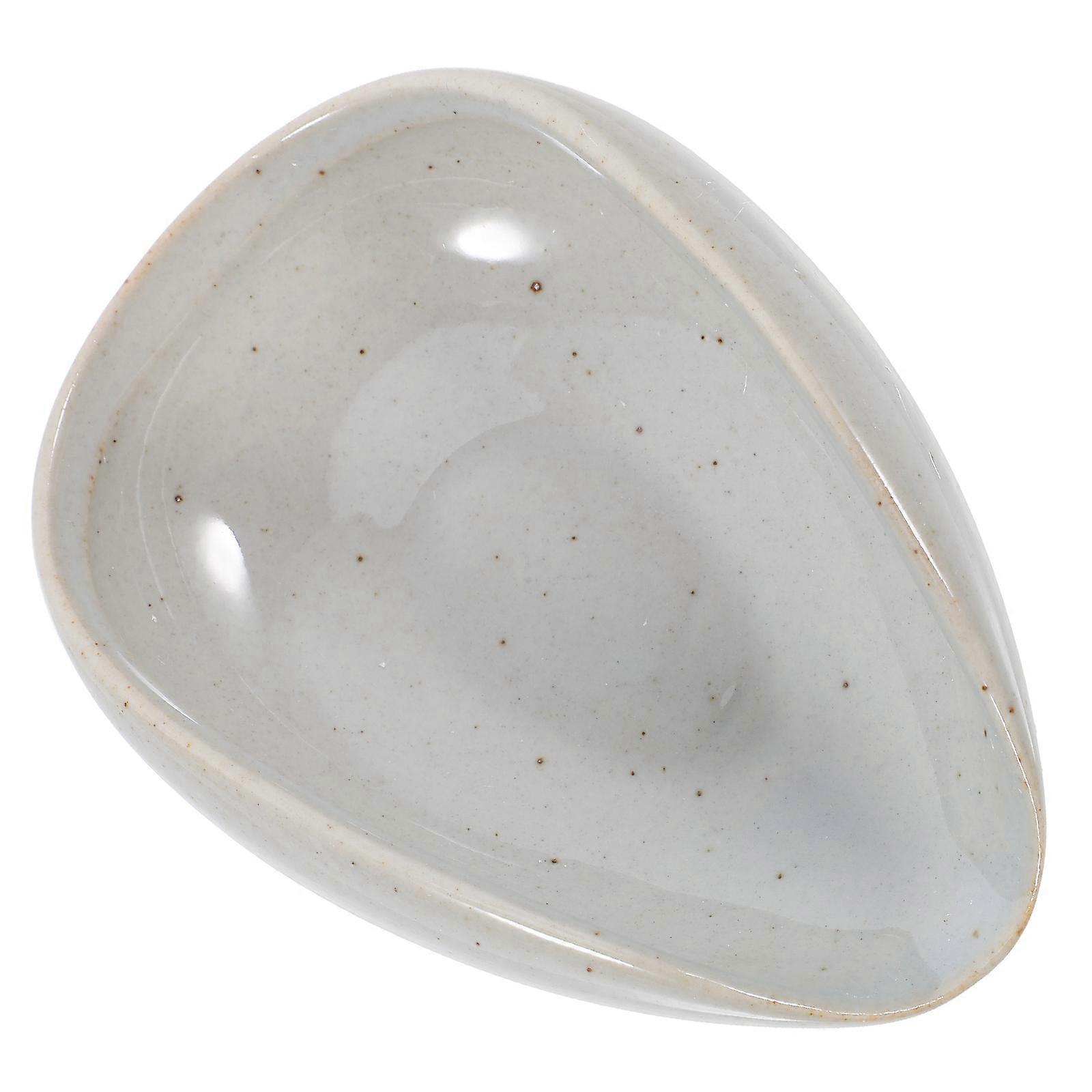 Coffee Bean Dosing Cup Ceramic Coffee Dosing Tray for Household 3Pcs Set