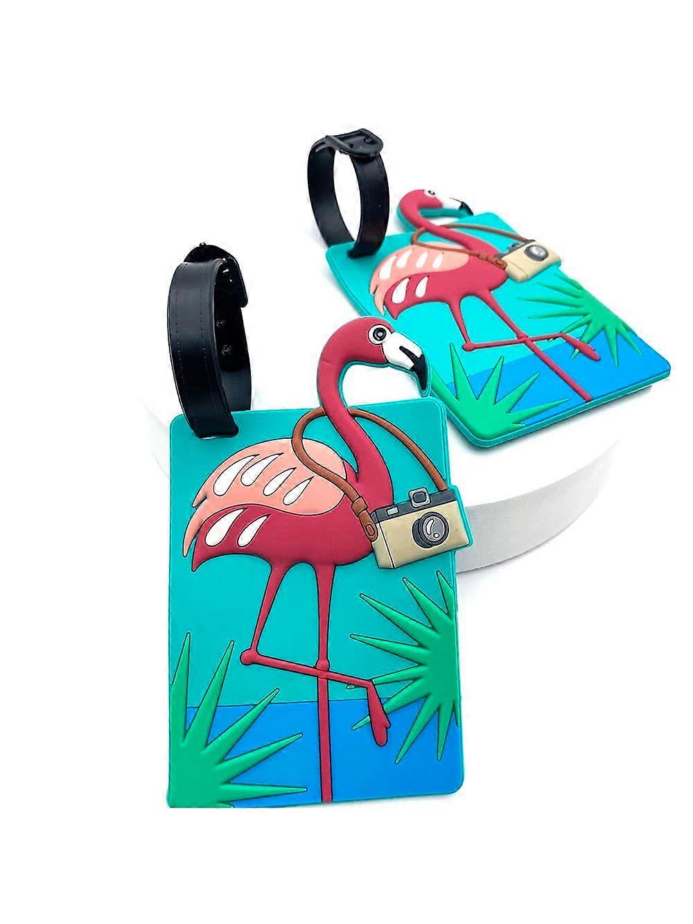 ��tiquette de bagage en forme d'animal mignon, 1 pi��ce, ��tiquette d'a��roport, pr��vention des pertes essentielles de voyage, ��tiquette suspend