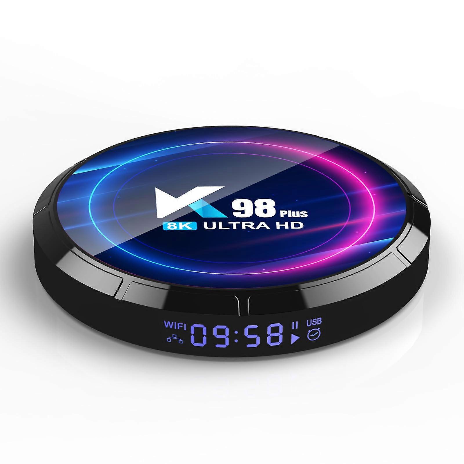 Android TV Box RK3528 QuadCore 64Bit CortexA53 GPU Mali450, 4GB RAM/64GB ROM, 3D 4K/8K Ultra HD, WiFi 2.4G/5G BT5.0