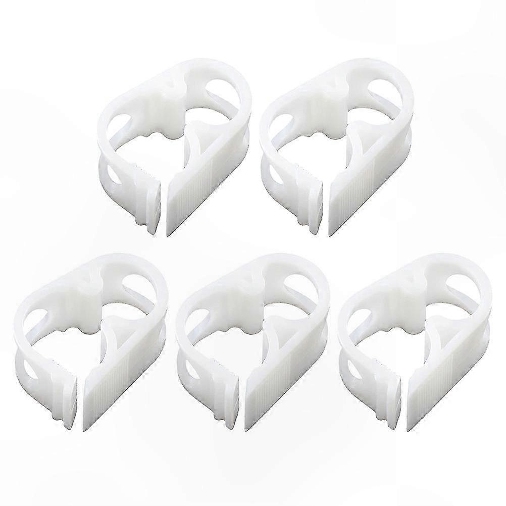 5-Pack Plastic Tube Clamps for Lab Flow Control