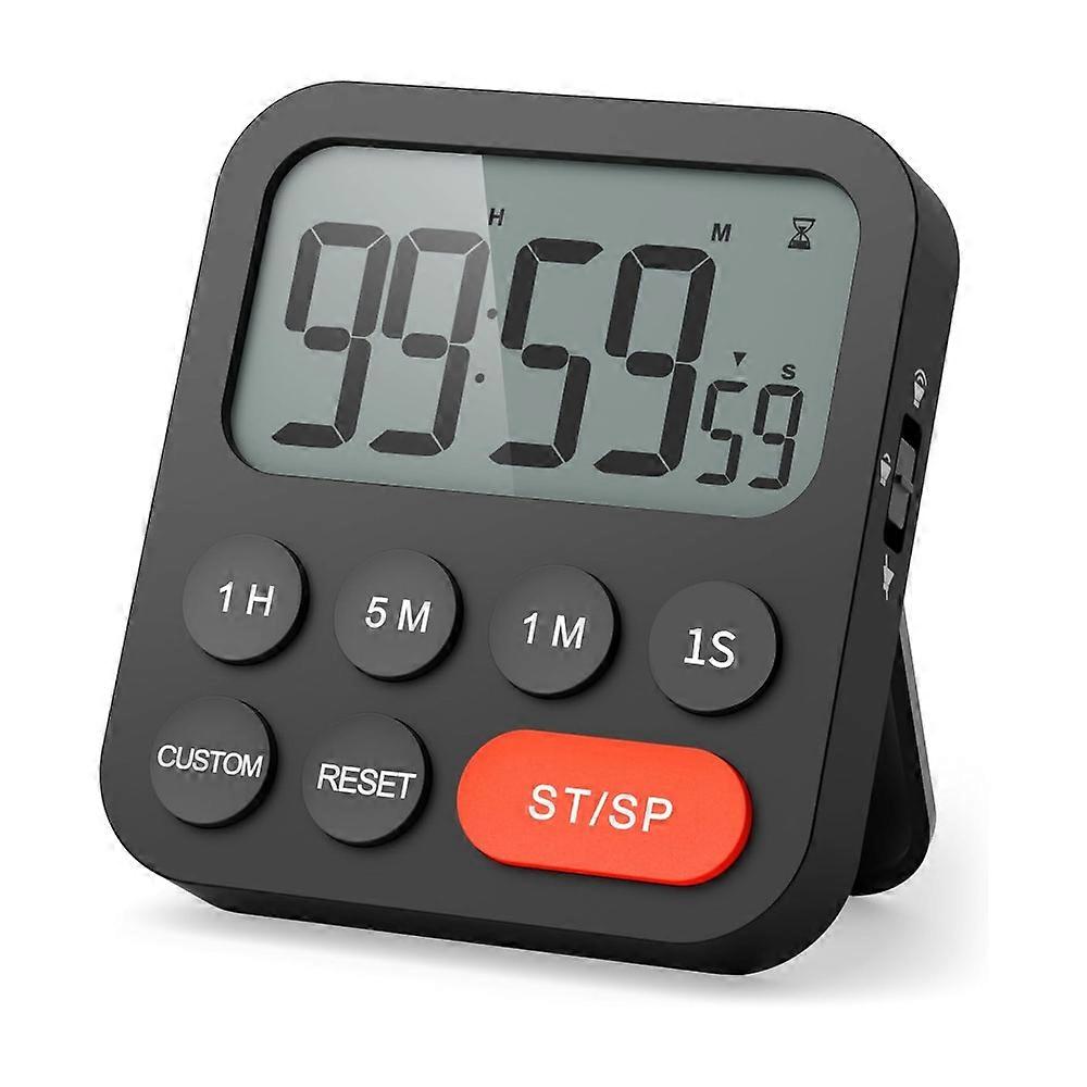 Digital Kitchen Timer For 99 Minutes Cooking Countdown With Magnetic Tool Timing Cook Kitchen Digital Timer With Alarm Clock