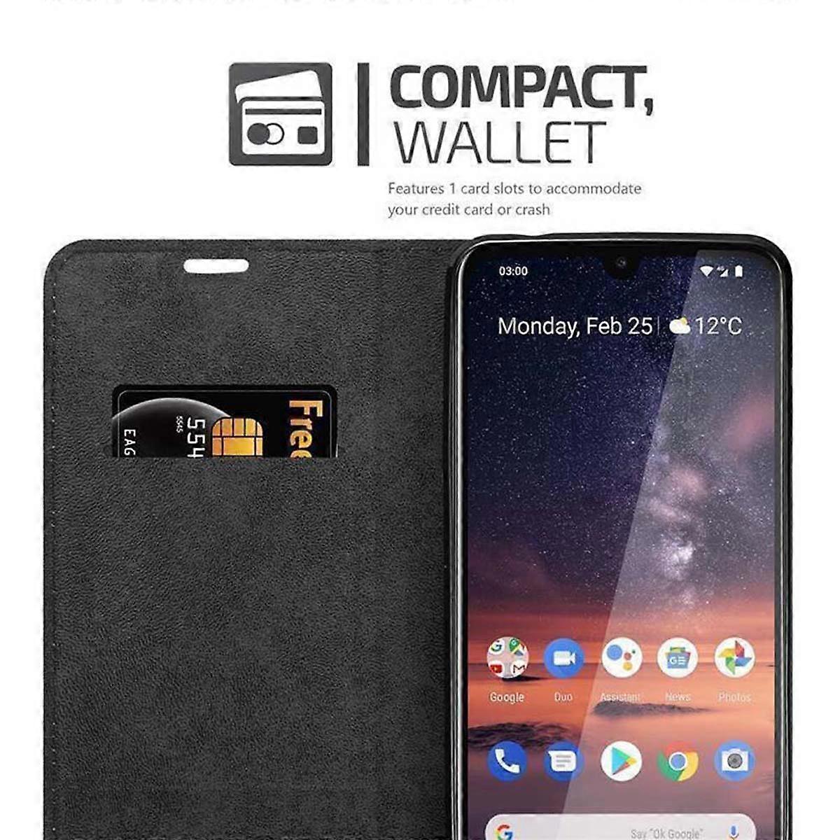 Nokia 3.2 Case - Protective Case with Stand Function and Card Slot