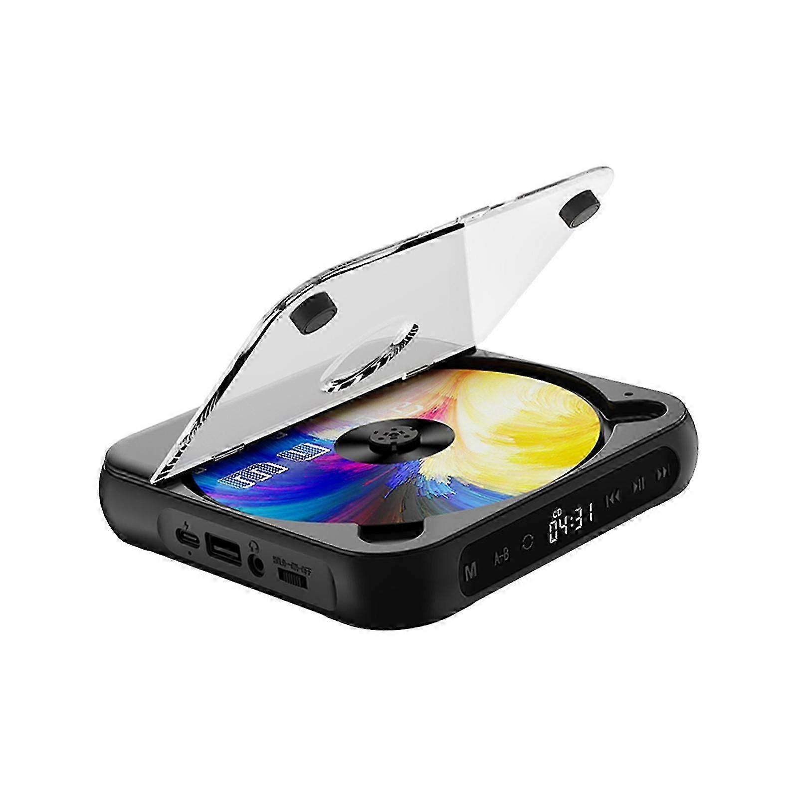 Home CD Player Compact Audio Music Player for Friends Language Learners Kids