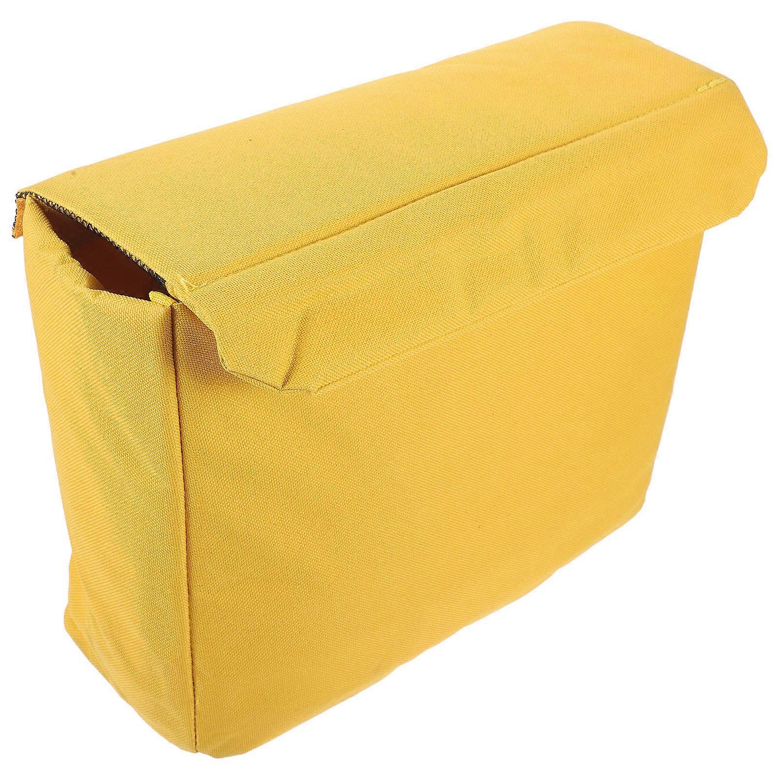 Portable Camera Bag Camera Inner Case Bag for Storage Use Yellow Nylon