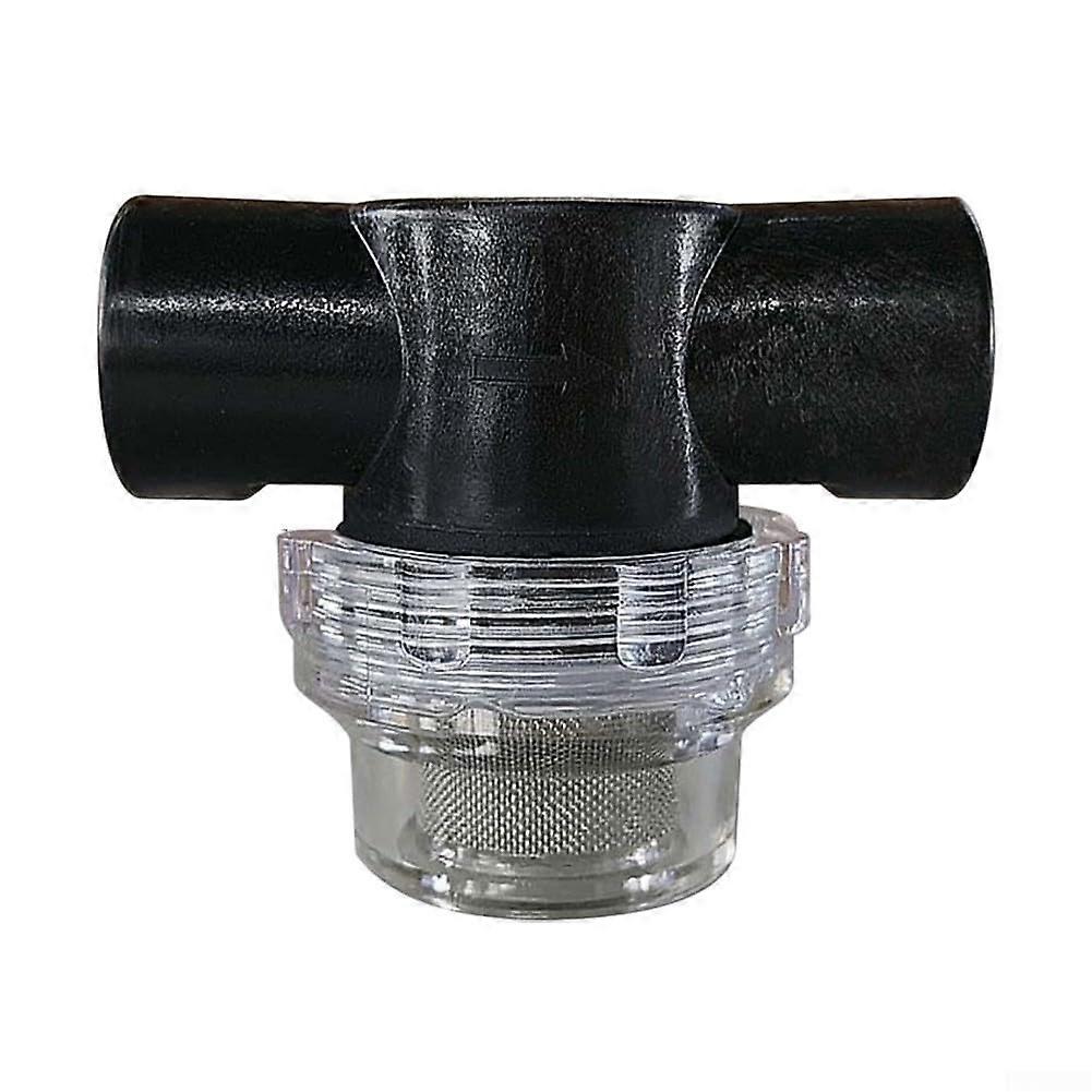 20mm Inline Garden Water Filter, Plastic Mesh Irrigation Pump Filter for Debris Protection and Steady Flow
