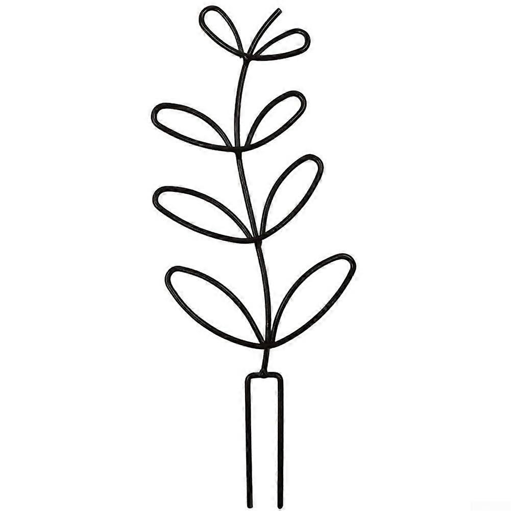 Plant Trellis 2Pack Rustproof Metal Leaf Shape Support Frame for Indoor Potted Climbing Plants