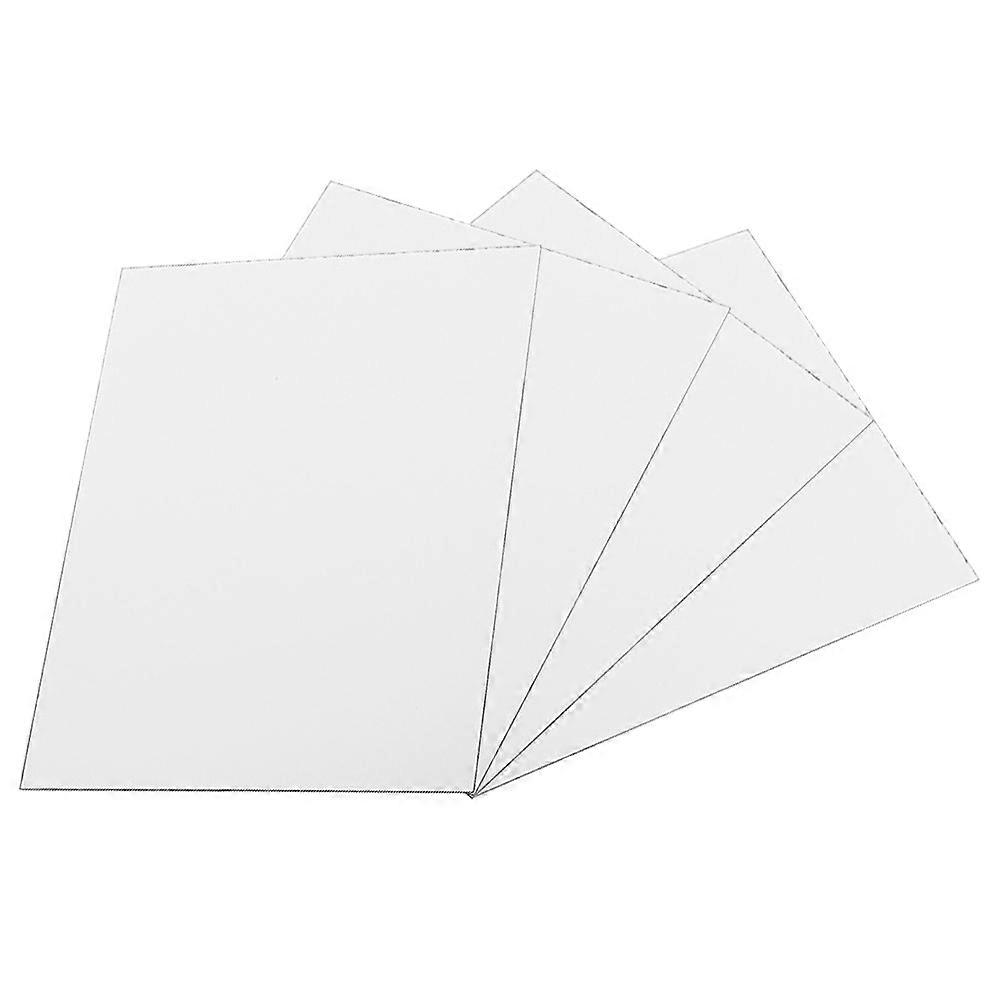 Mirror Tiles Self Adhesive Acrylic Frameless Wall Mirror Tile 4Pcs