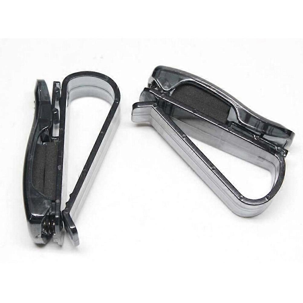 Sunglasses Bracket for Car Use 20Pcs Versatile Black Holders