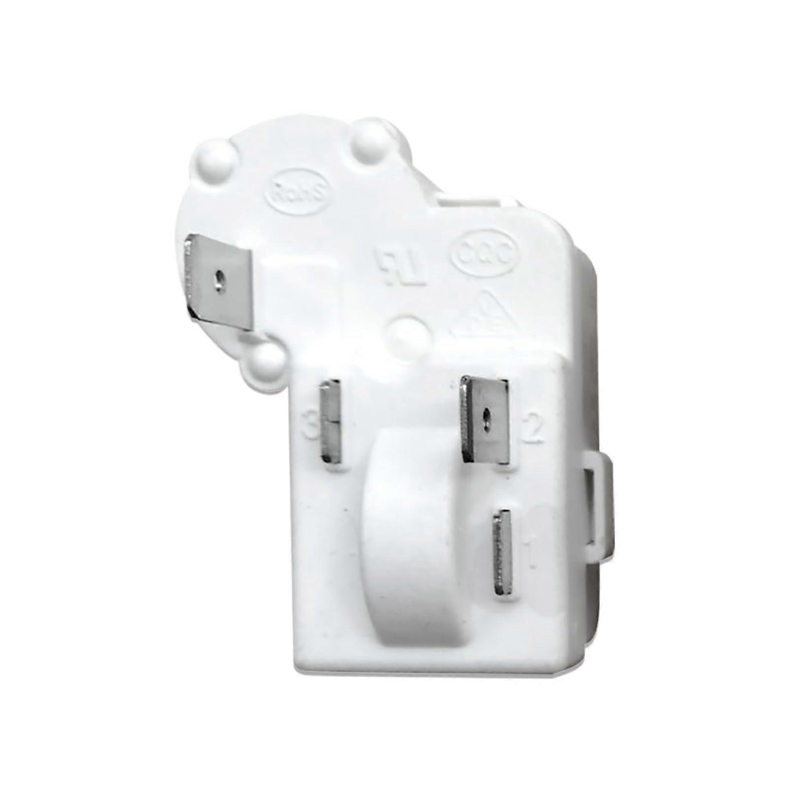 Universal Refrigerator Compressor Start Relay White, Energy Saving Easy Install Fridge Starter