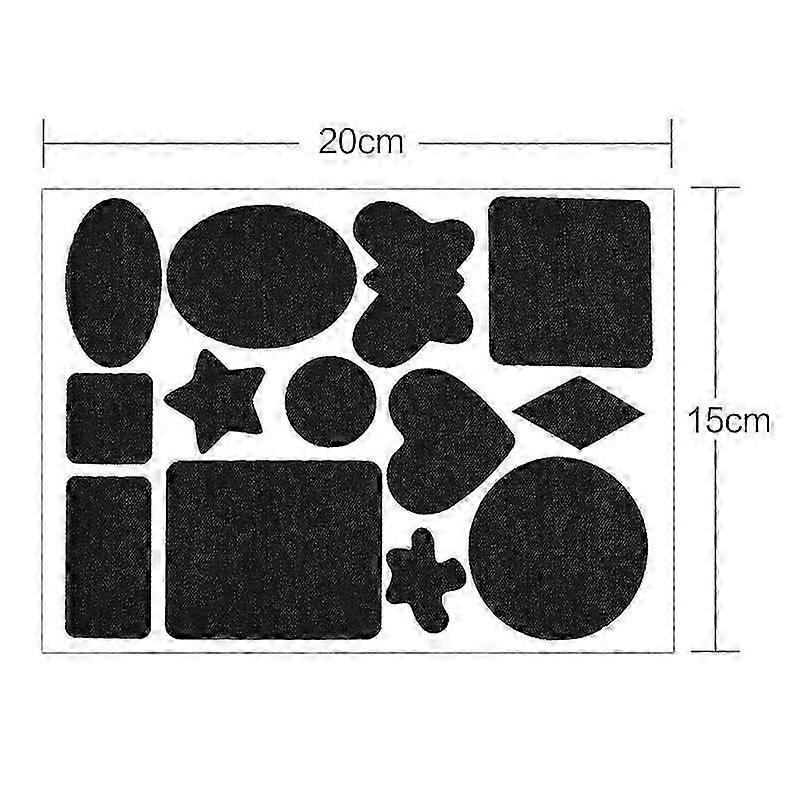 Self Adhesive Black/Blue Patch For Down Jacket Pants Cloth Repair Washable Patch 2025