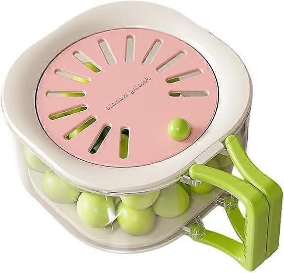 1pc CollapsibleMulti-PurposeColanderStrainerSpace-Saving FoldablePlasticPastaDrainerFruit/Vegetable(Rasplbury Pink)