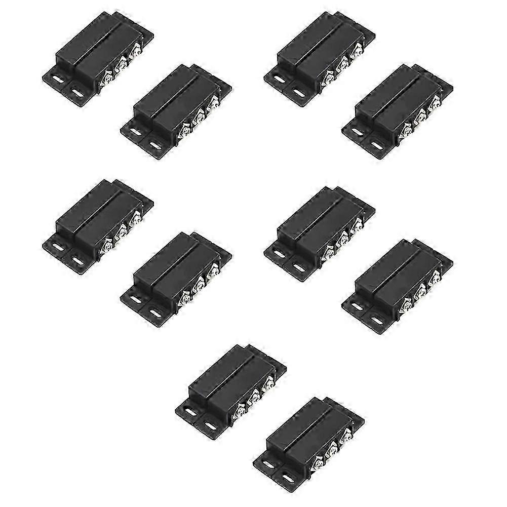 10pcs Magnetic Reed Switch Door Window Security Alarm System NC NO Contact Switches Suitable For Home Safety