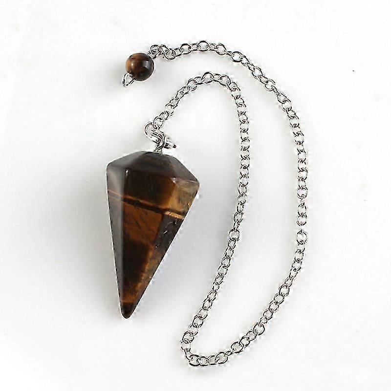 Tiger Eye Crystal Pendant