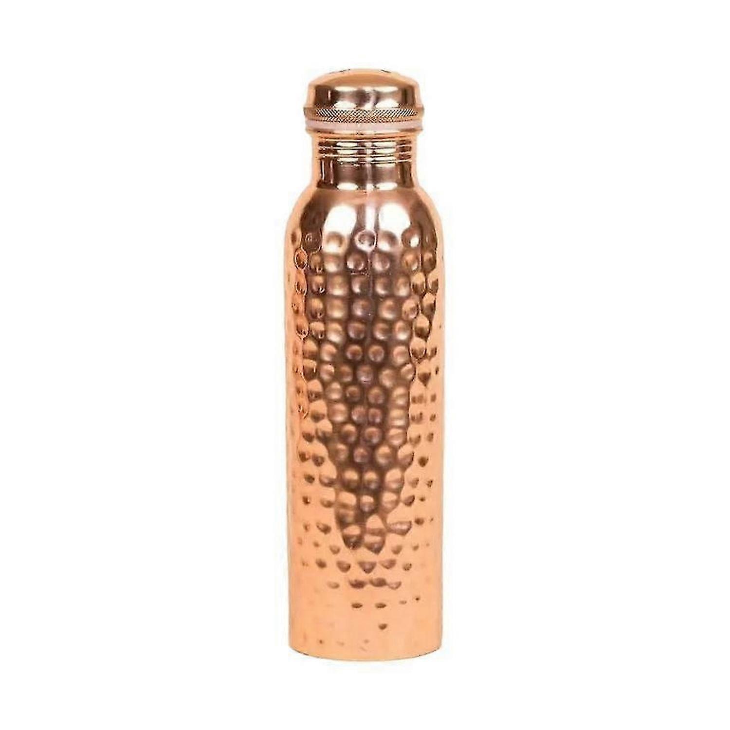copper bottle (950 ml), Hammered Copper Water Bottle, Isha Life