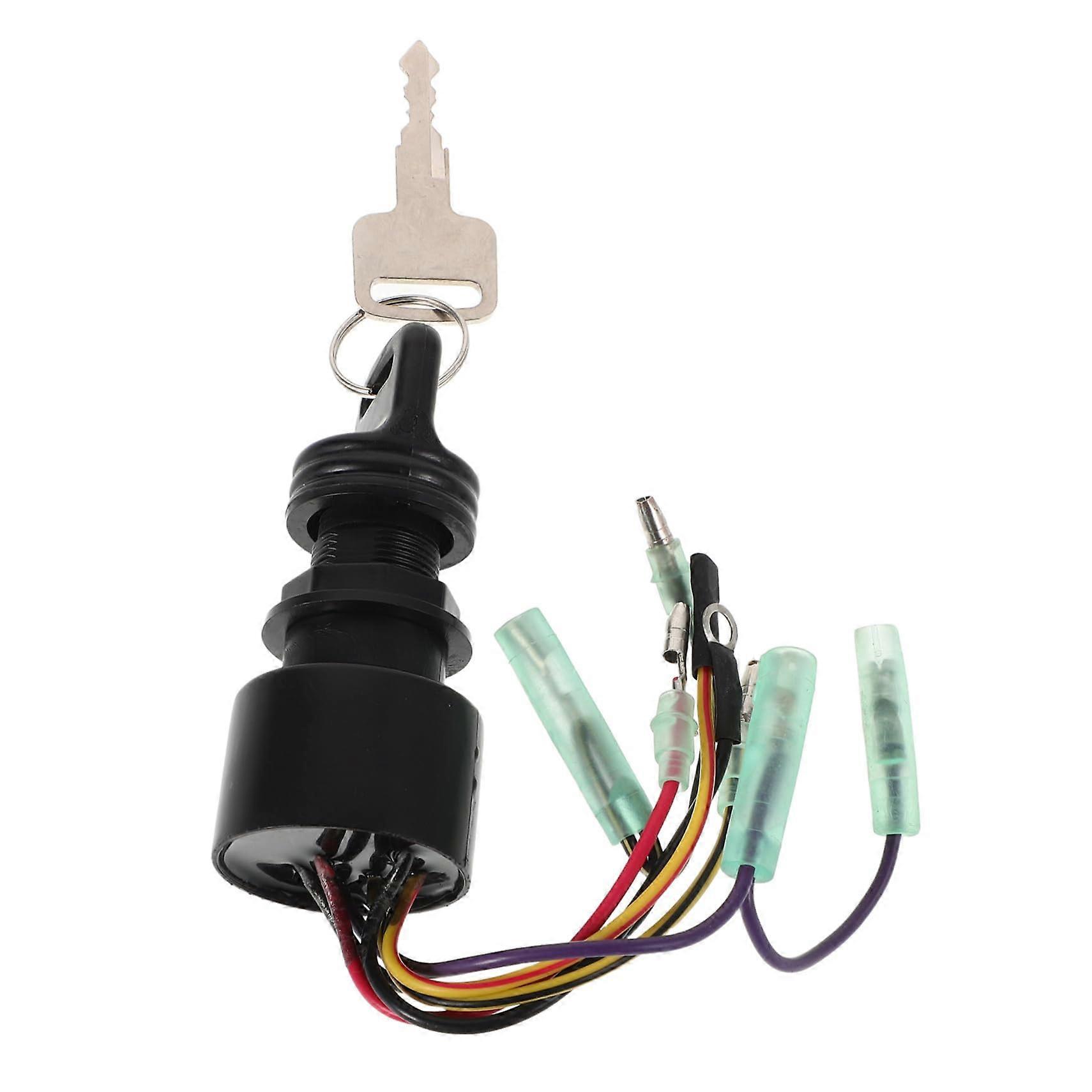 Outboard Ignition Switch Key for Mariner Boat Engine Starter, Durable Marine Build, Easy Install