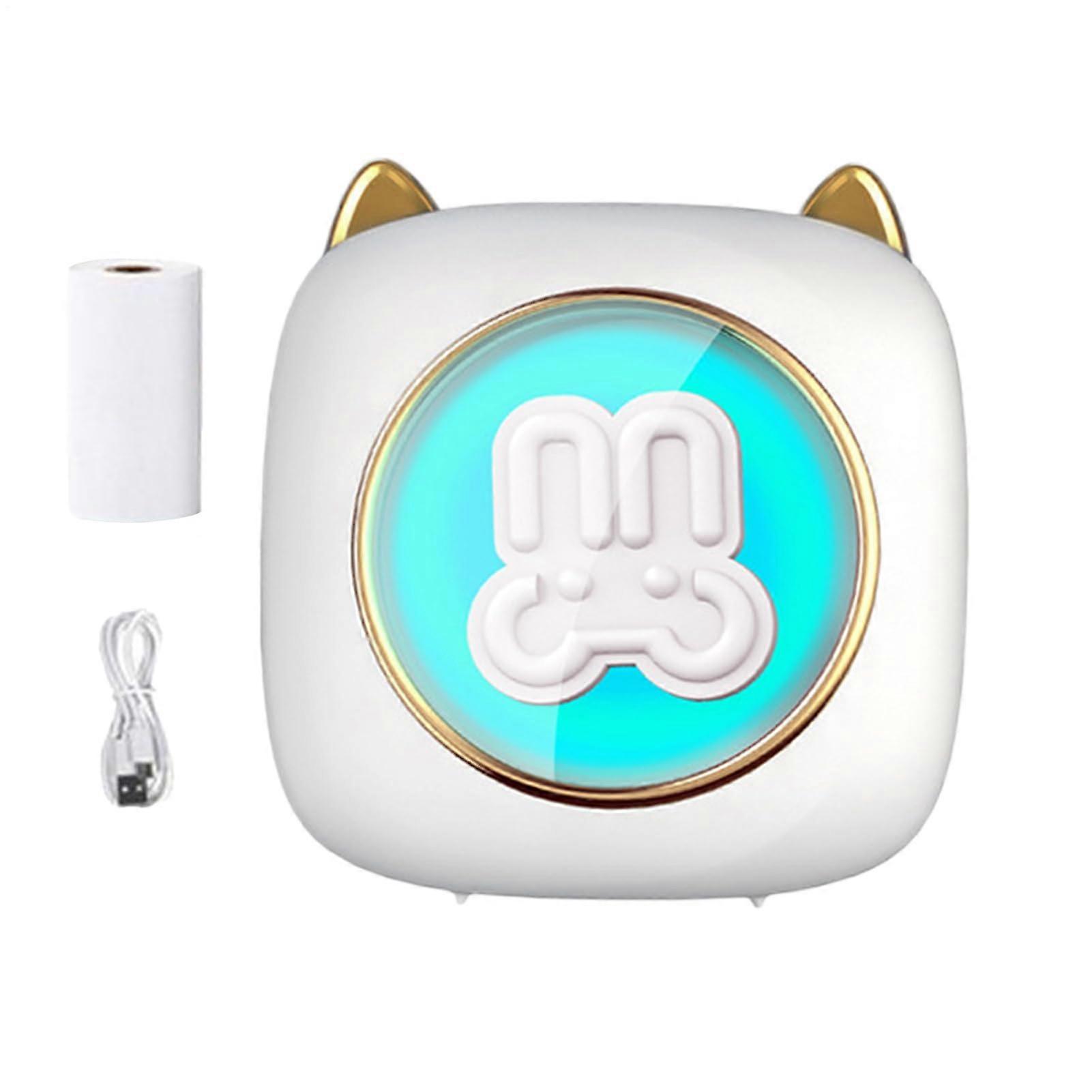 Mini Thermal Printer Wireless Ink Photo and Label Maker for Phone with Multiple Paper Options