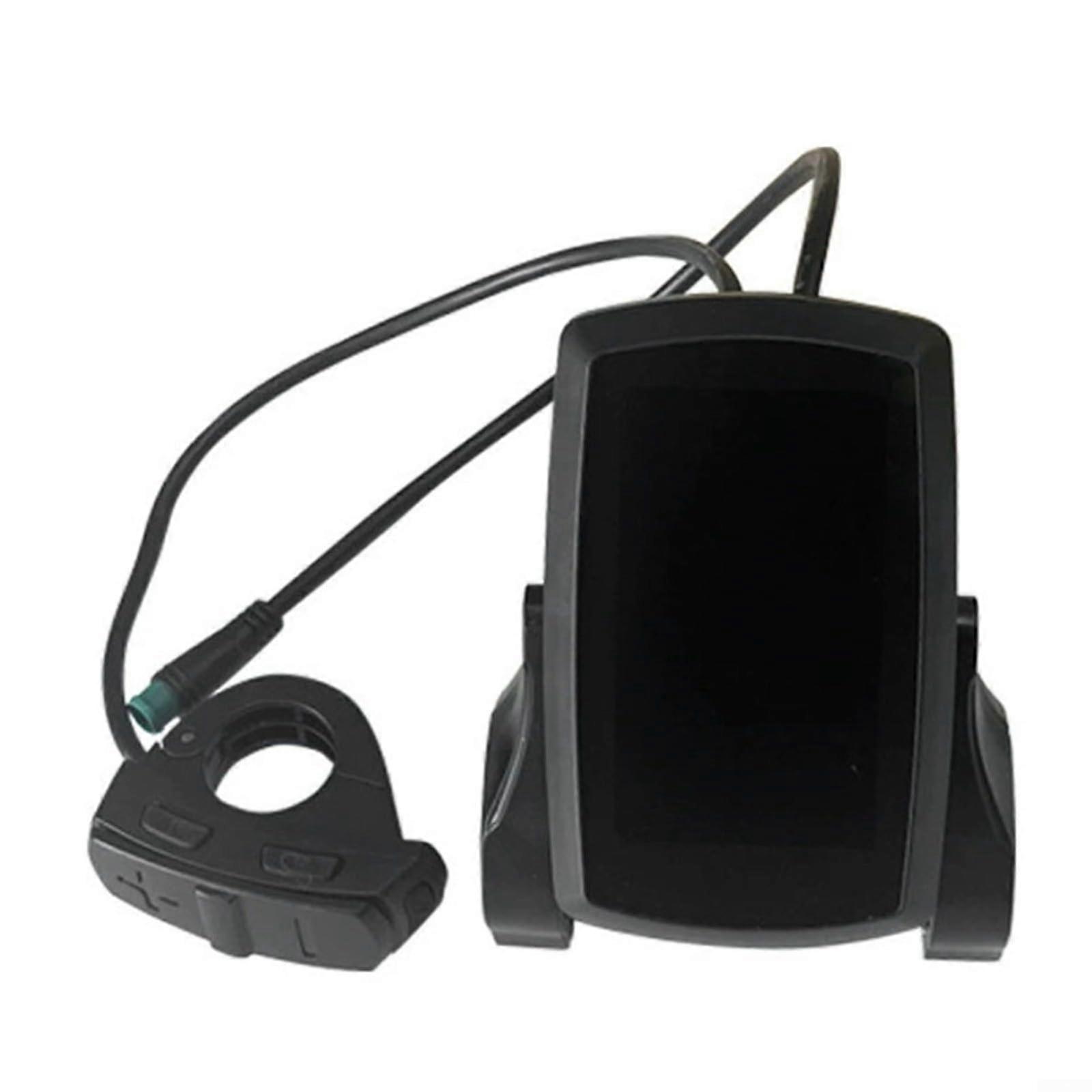 Ebike LCD Display with RealTime Speed and Mileage Tracking, Backlit Screen, Adjustable Assist