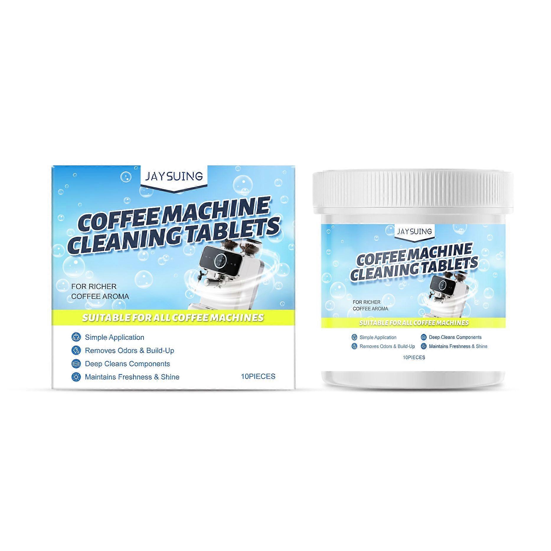Effective Coffee Machine Cleaning Tablets, Household Appliance Cleaning, Remove Scale & Stains ,10pcs