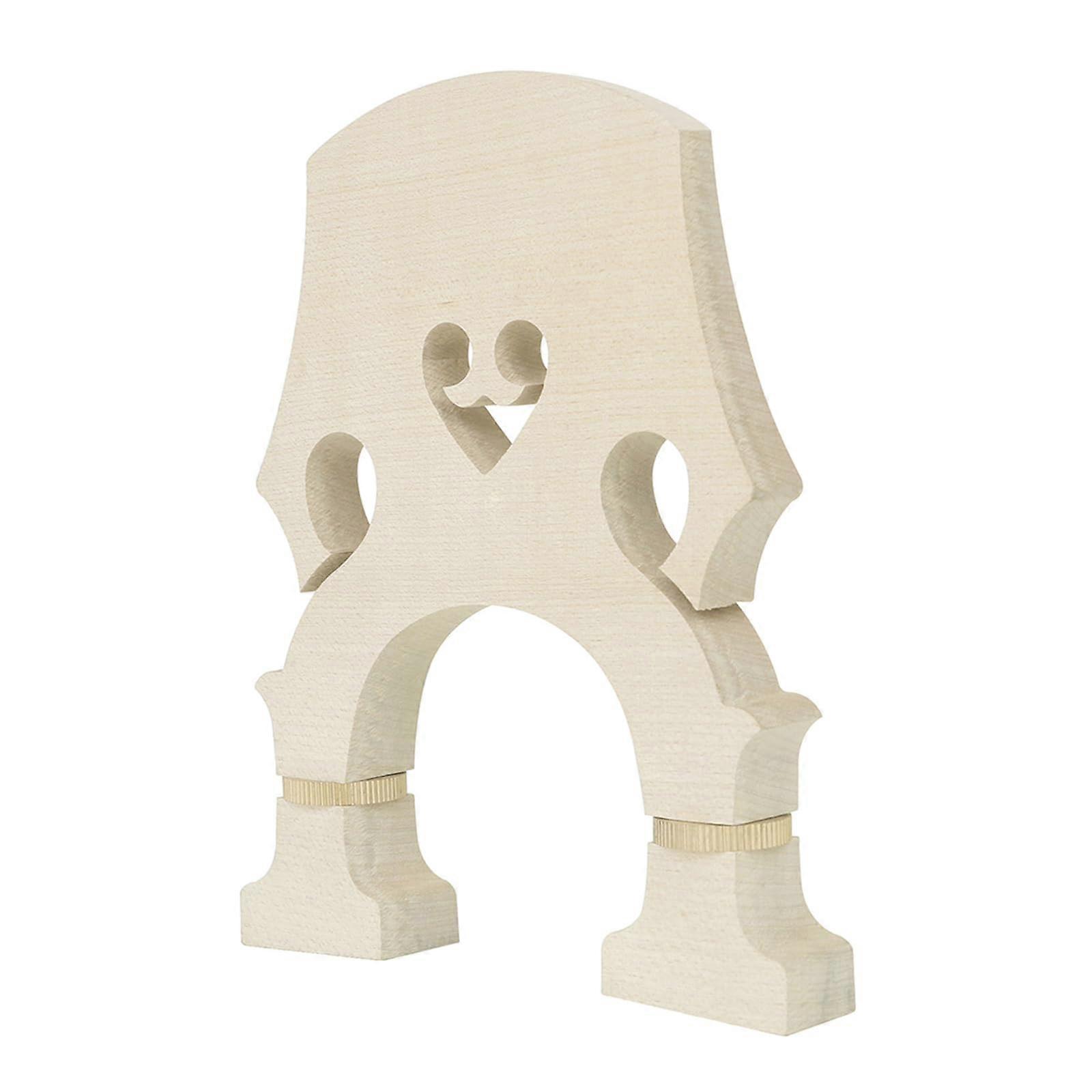 Maple Cello Bridge for 1/2 1/4 4/3 1/8 Size, Durable MultiSize Replacement with Easy Installation