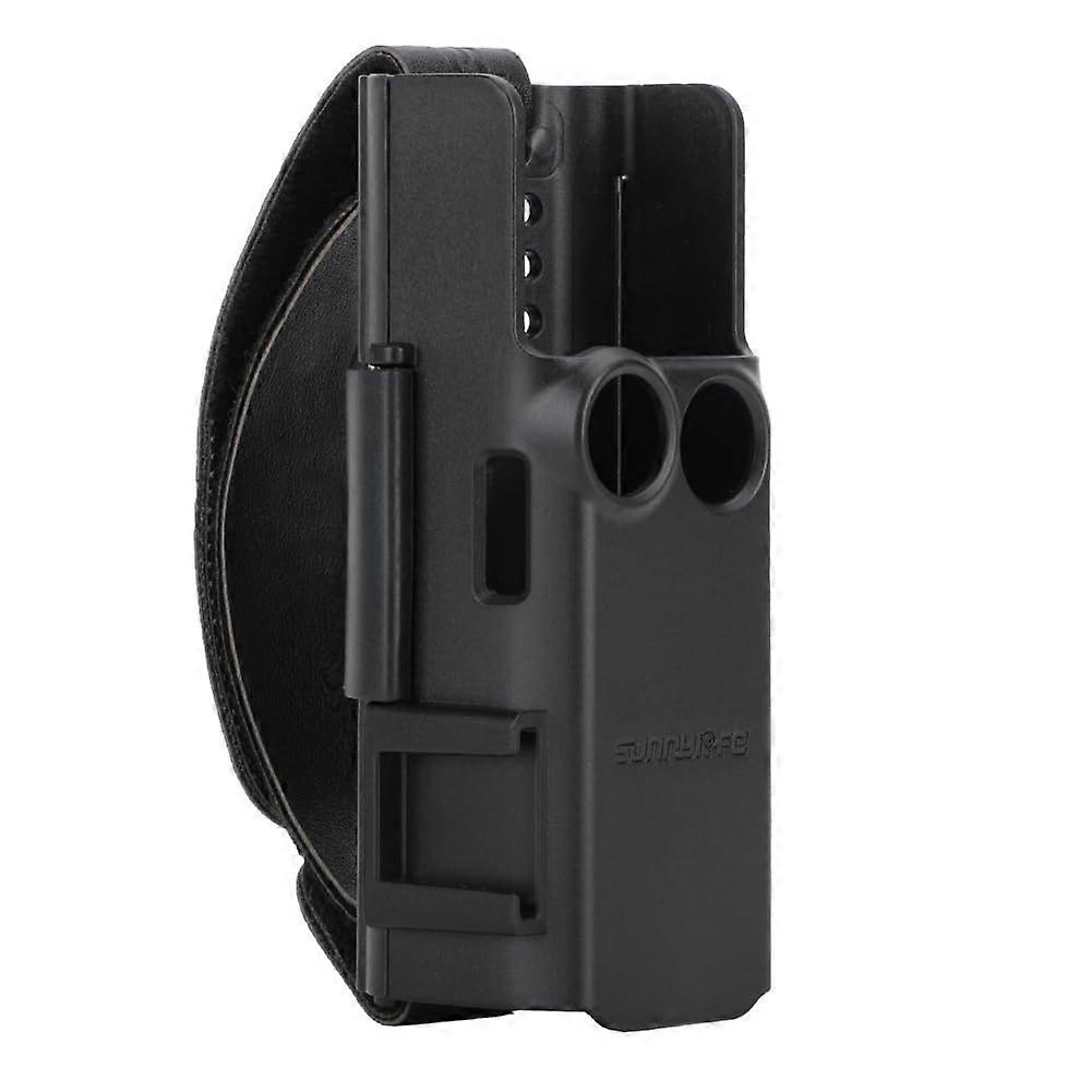 PU Leather Adjustable Hand Strap and Expansion Handle with Cold Shoe Mount for OSMO Pocket 3