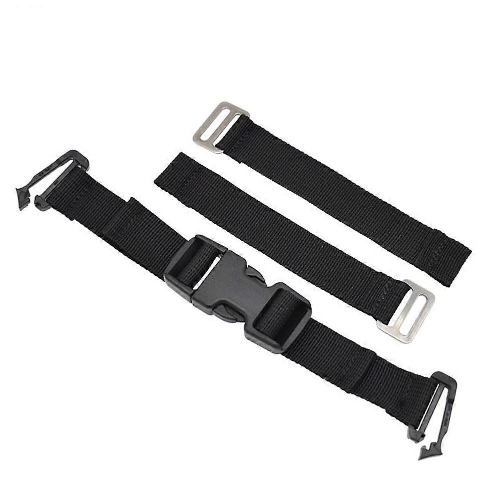 Backmount Fixed Strap Backpack Chest Strap Quick Release Diving Backplate Strap BCD Tank Strap for Underwater Equipment