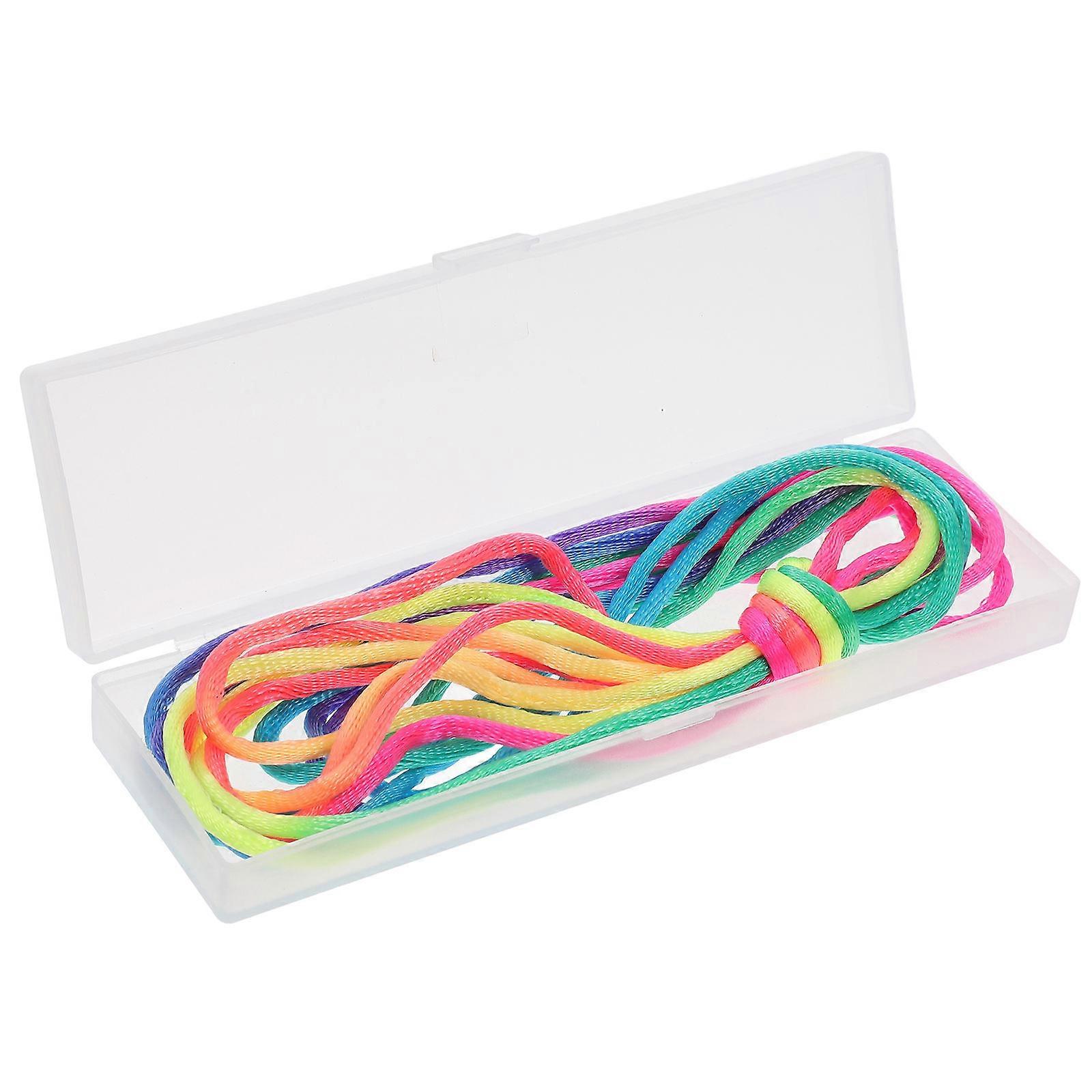 String Shape Hand Rope Game For Students In Backyard 160X0.3X0.3CM Team Cooperation 1 Set