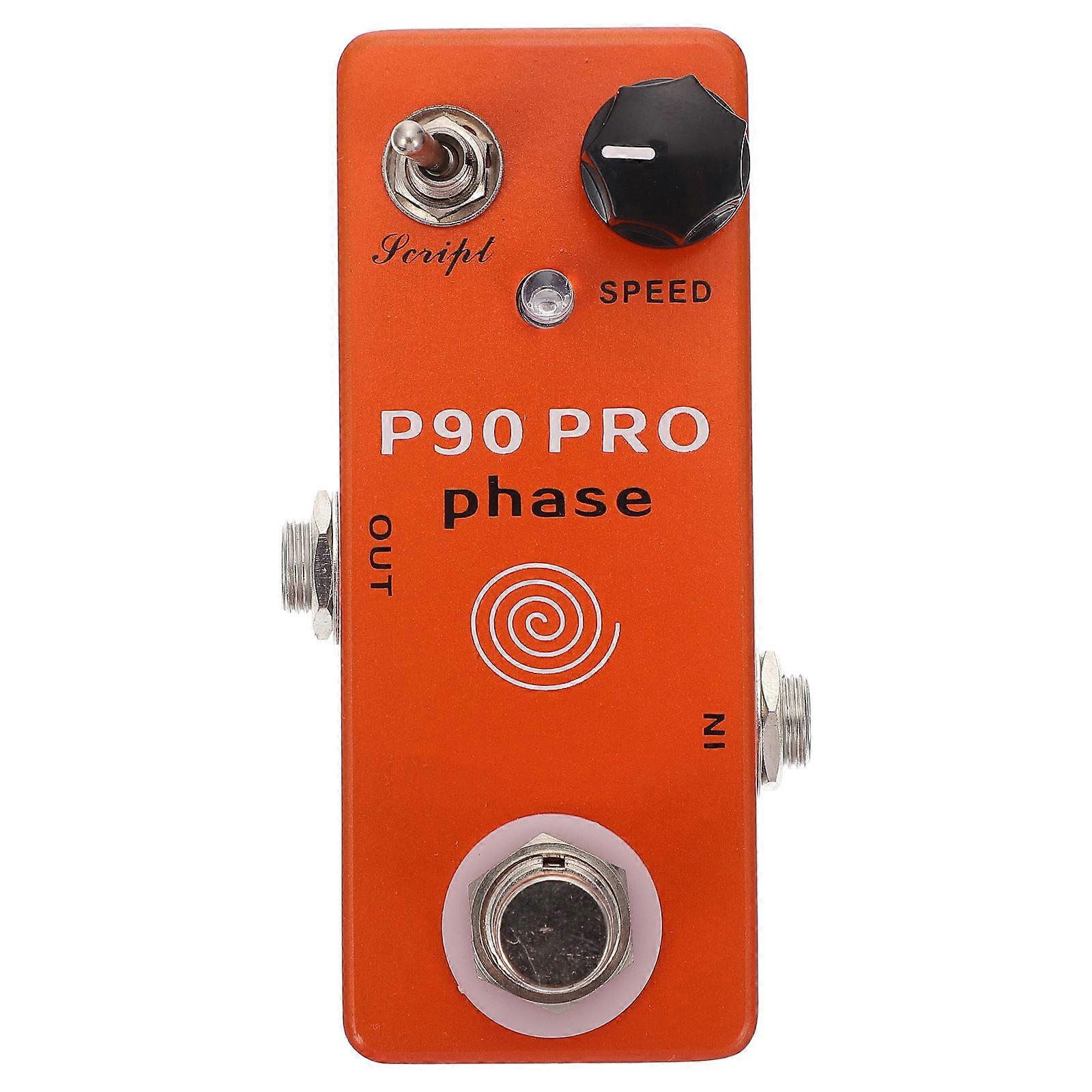 Orange Guitar Effector Metal Phase Effector for Guitar Use 1Pcs Mini Size