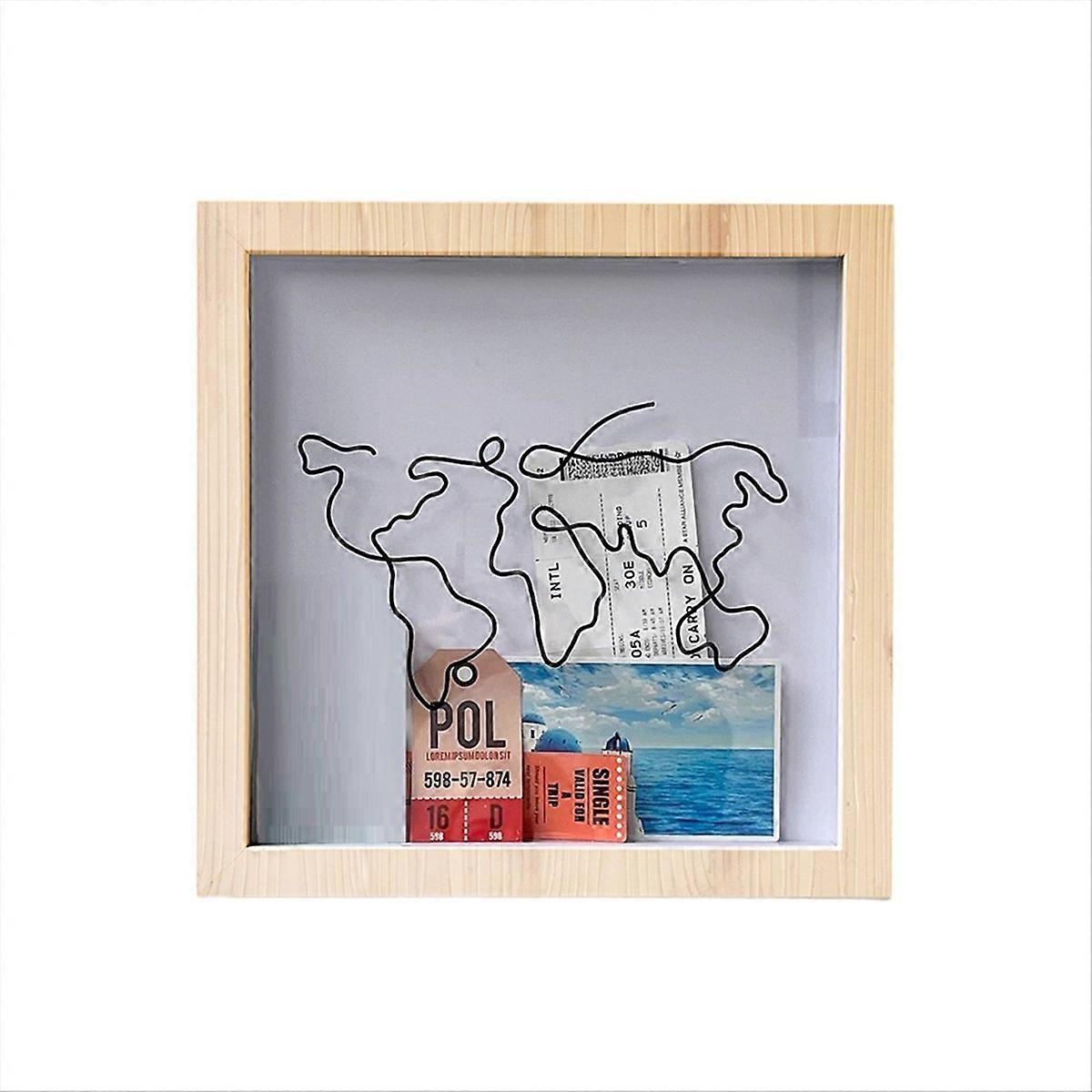 Shadow Box Picture Frame for Wall and Tabletop Display-L A