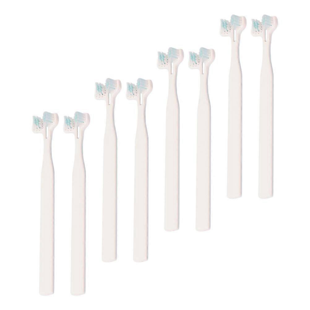 Comfortable Cat Toothbrush Pet Toothbrush for Effective Cleaning 8Pcs
