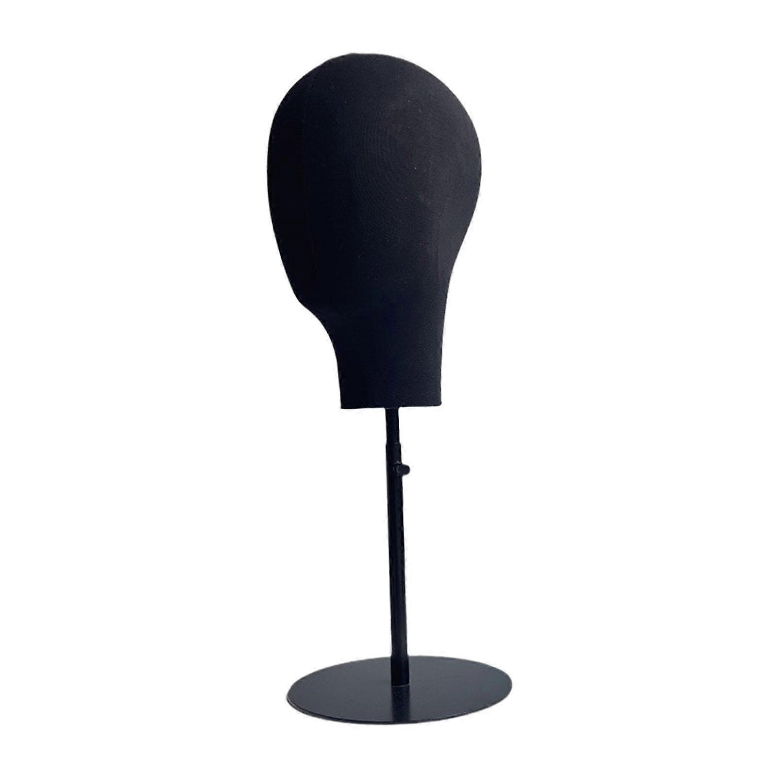 Adjustable Wig Stand Mannequin Head for Styling Hats and Wigs Multipurpose Display Use