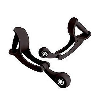 Sett med 2 enkle armtreningsapparater for effektiv kondisjonstrening, intervalltrening og styrketrening, rosa